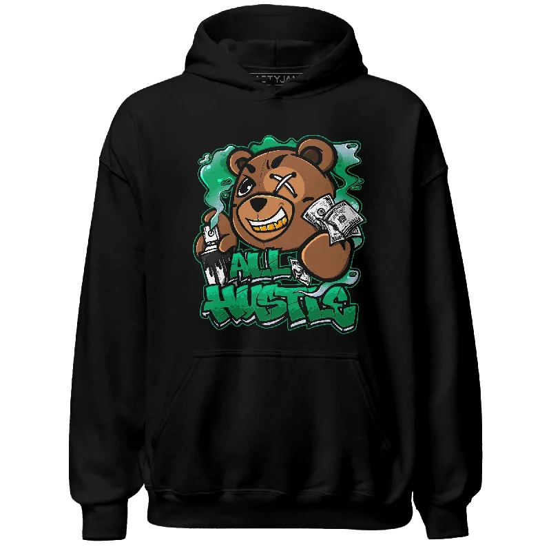 NastyJamz Lucky Green 5s Hoodie Match BER Hustle All Day