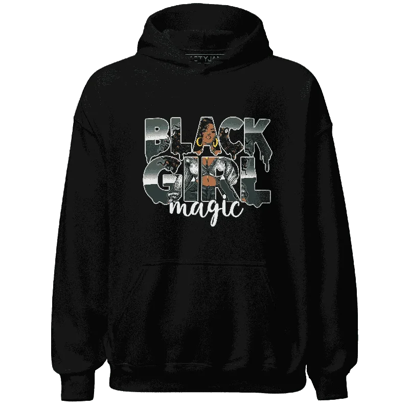 NastyJamz Oxidized Green 4s Hoodie Match Black Girl Magic