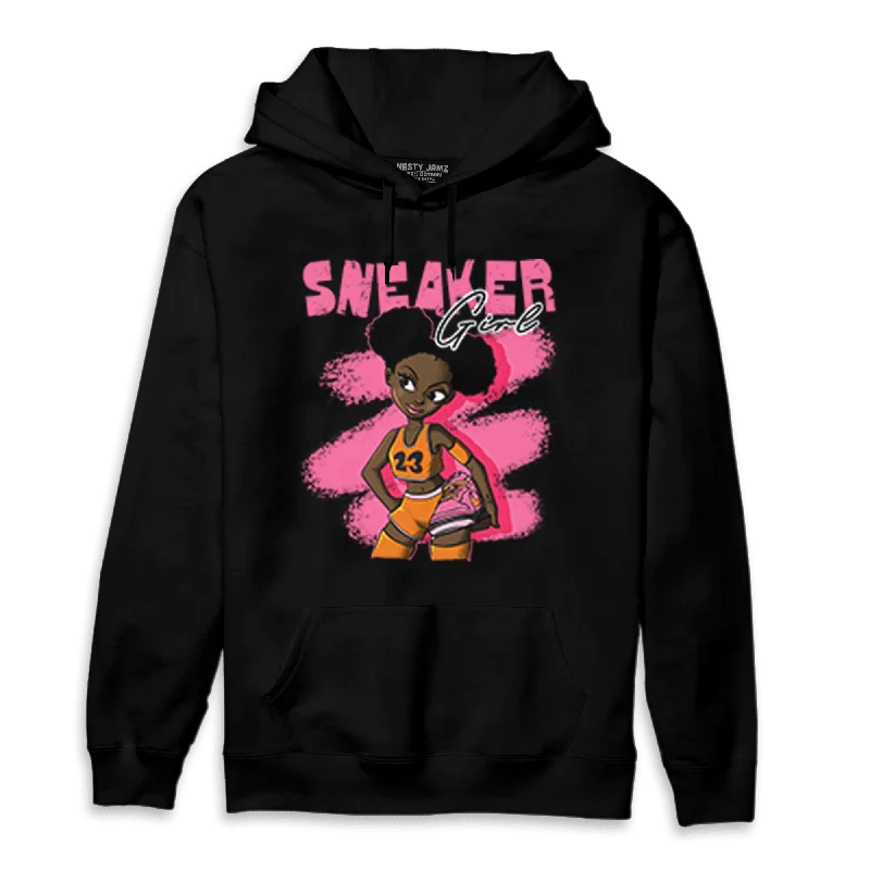 NastyJamz SB Dunk Blossom Hoodie Match Black Sneaker Girl