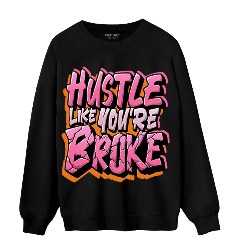 NastyJamz SB Dunk Blossom Sweatshirt Match Hustle Like Broke