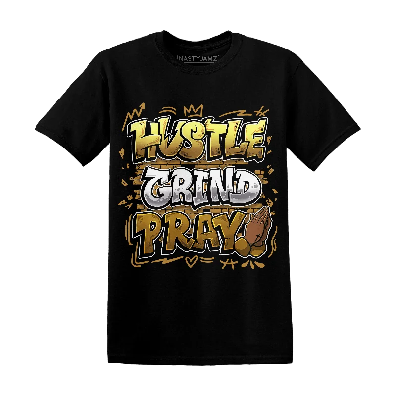 NastyJamz Wheat 13s T Shirt Match Hustle Grind Pray