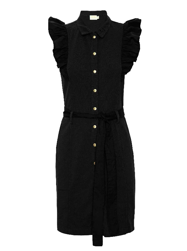 Fennix Dress - Jet Black