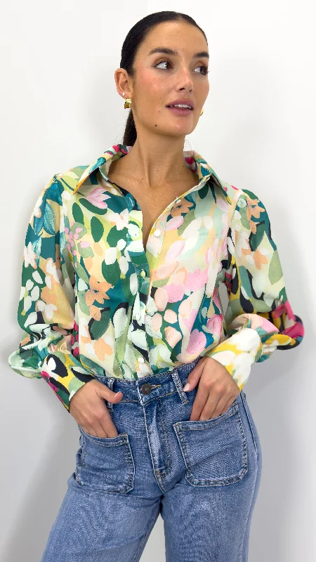 MOLLI BLOUSE - GREEN