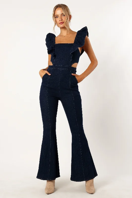 Kimmie Jumpsuit - Dark Denim