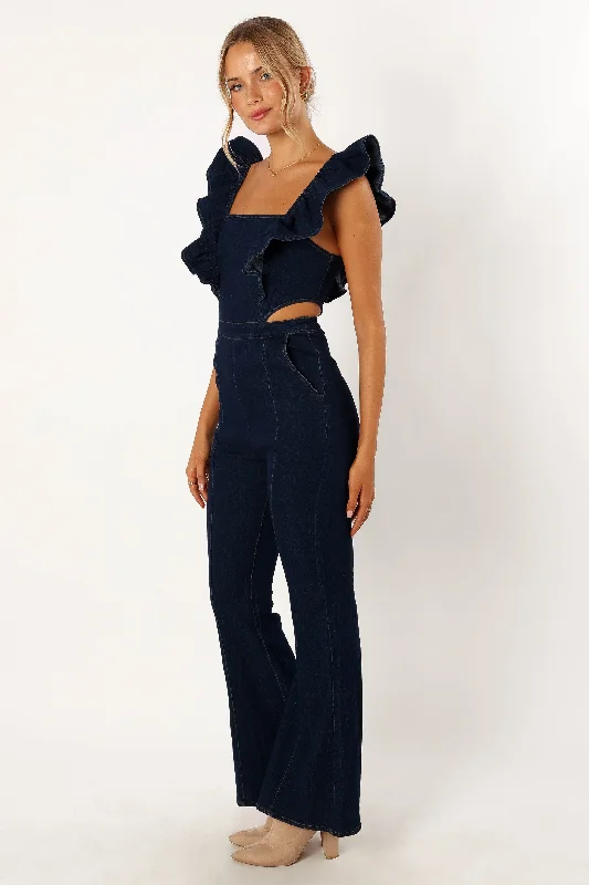 Kimmie Jumpsuit - Dark Denim