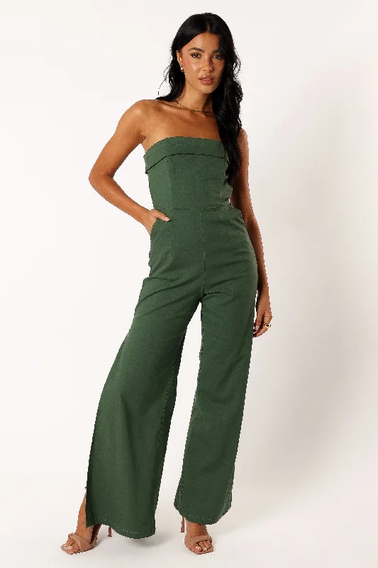 Tahari Jumpsuit - Olive