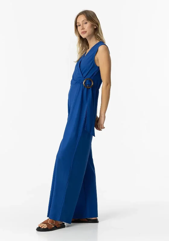 Tiffosi Anuquete Wrap Jumpsuit, Blue