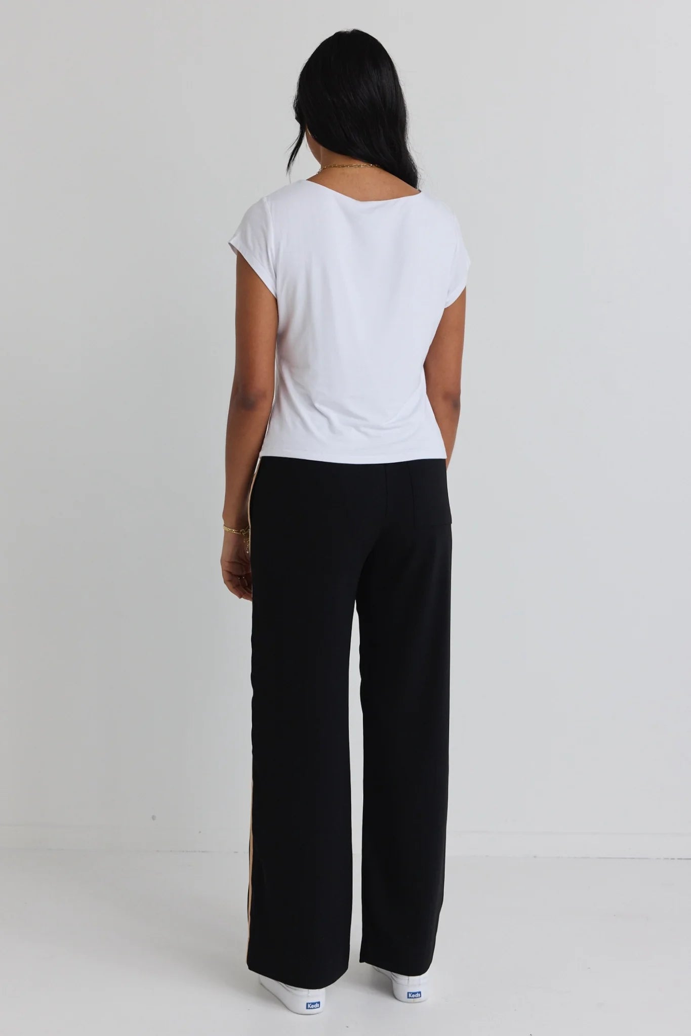 AMONG THE BRAVE CONFIDANT WIDE PANT - Black