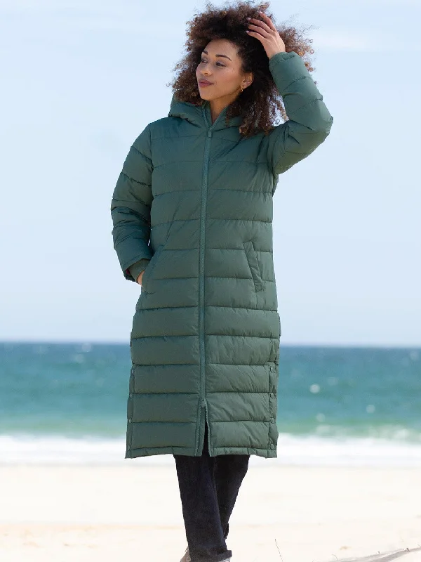 Ash long padded duvet coat