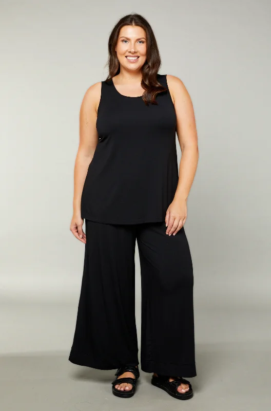 Bella Palazzo Pant - Black