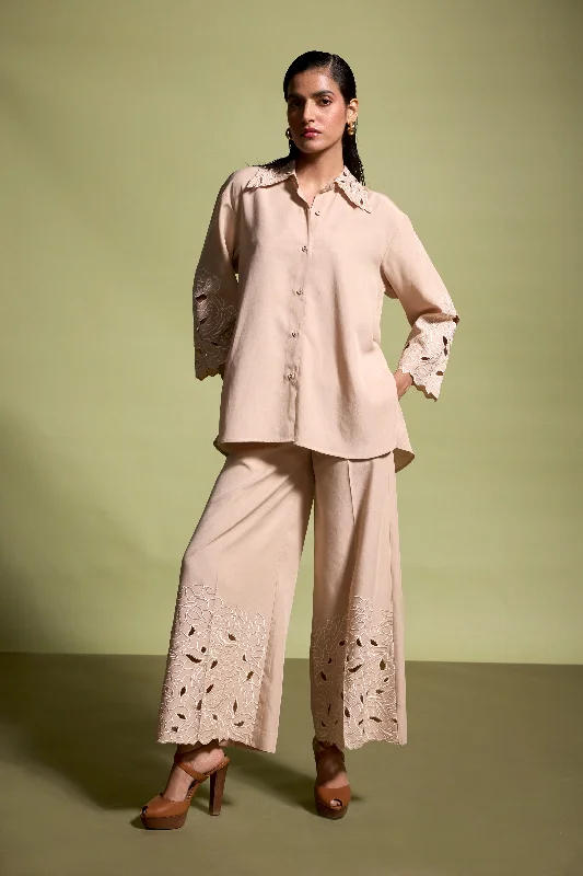 Cutwork Embroidered Pant