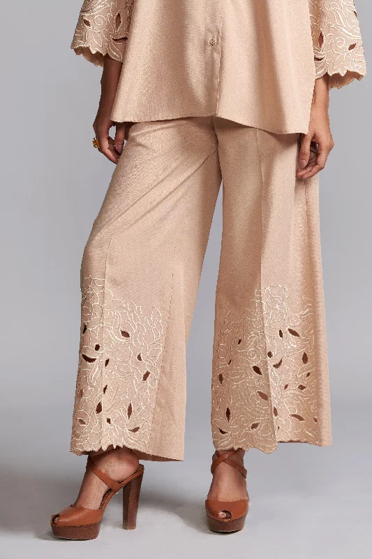 Cutwork Embroidered Pant