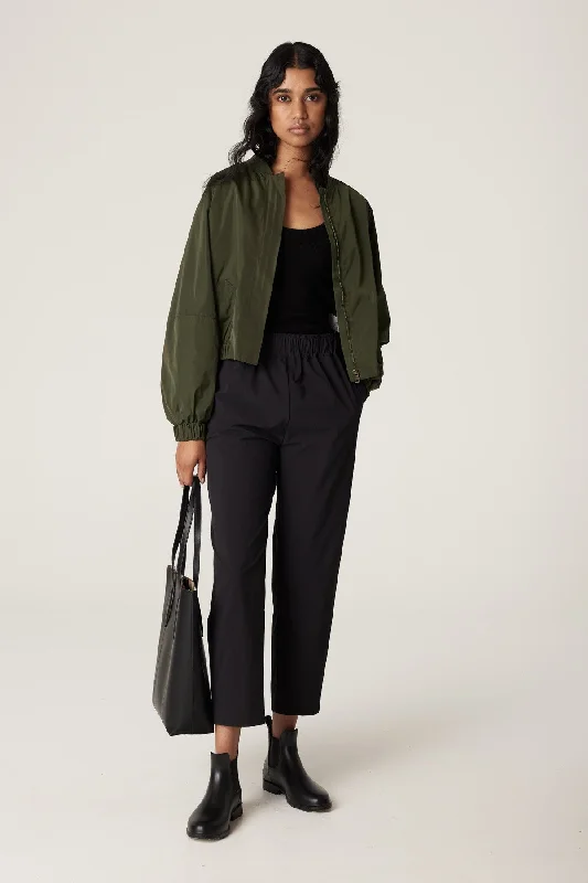 Gigi Bomber Jacket - Khaki