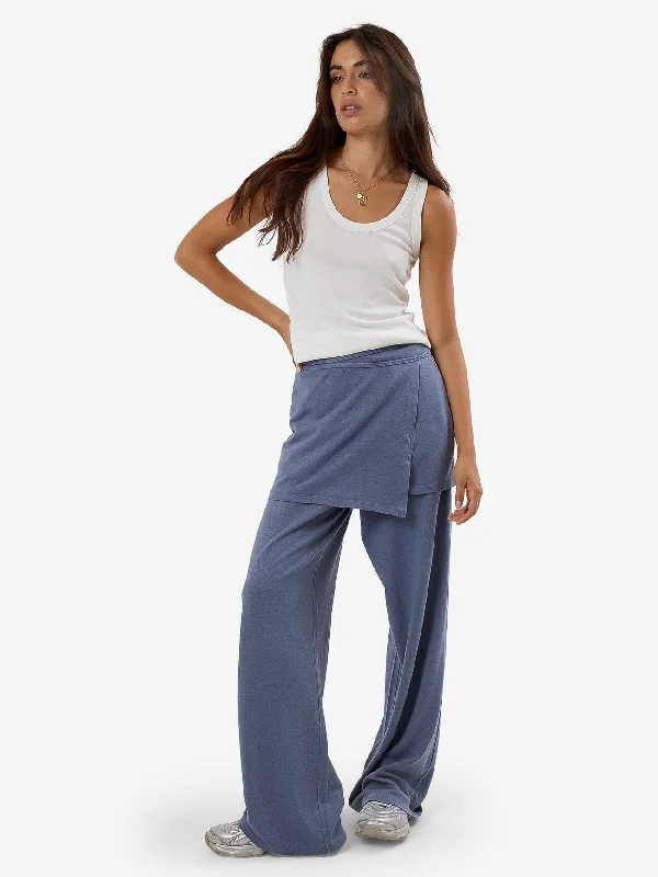 Hemp Relax Pant - Folkstone Grey