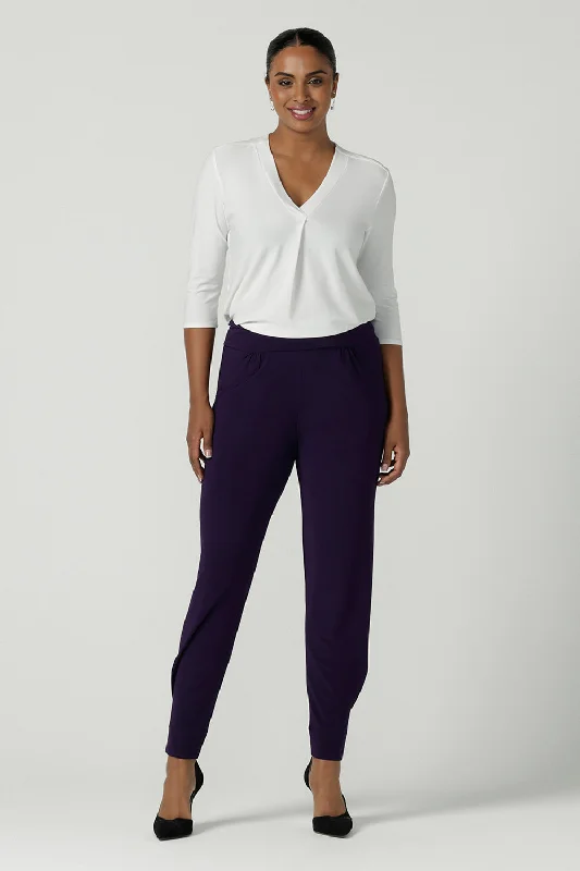 Indi Tall Pant in Amethyst