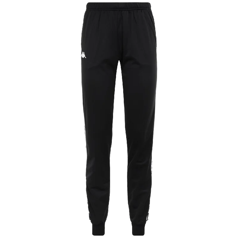 222 BANDA   WRASTORIA SLIM - Pants - Sport Trousers - Woman - BLACK-BLACK