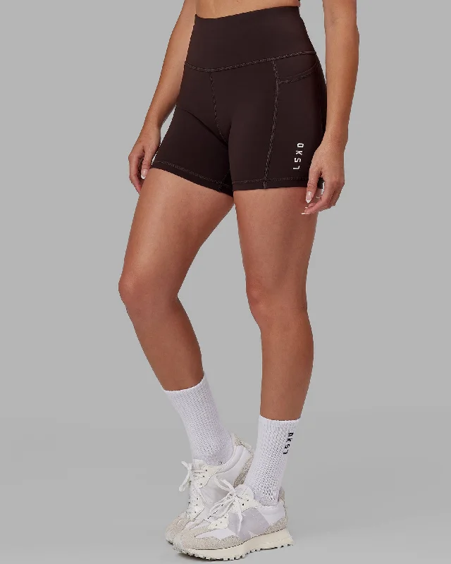 Rep X-Short Tights - Dark Walnut