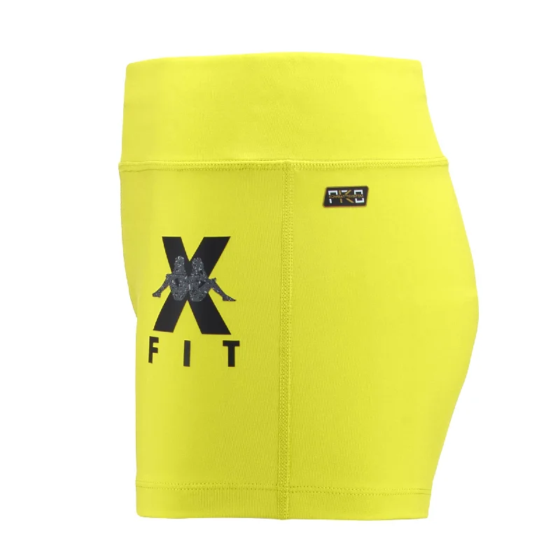 KOMBAT   WKT ESCAME - Shorts - Sport  Shorts - Woman - GREEN PRIMROSE