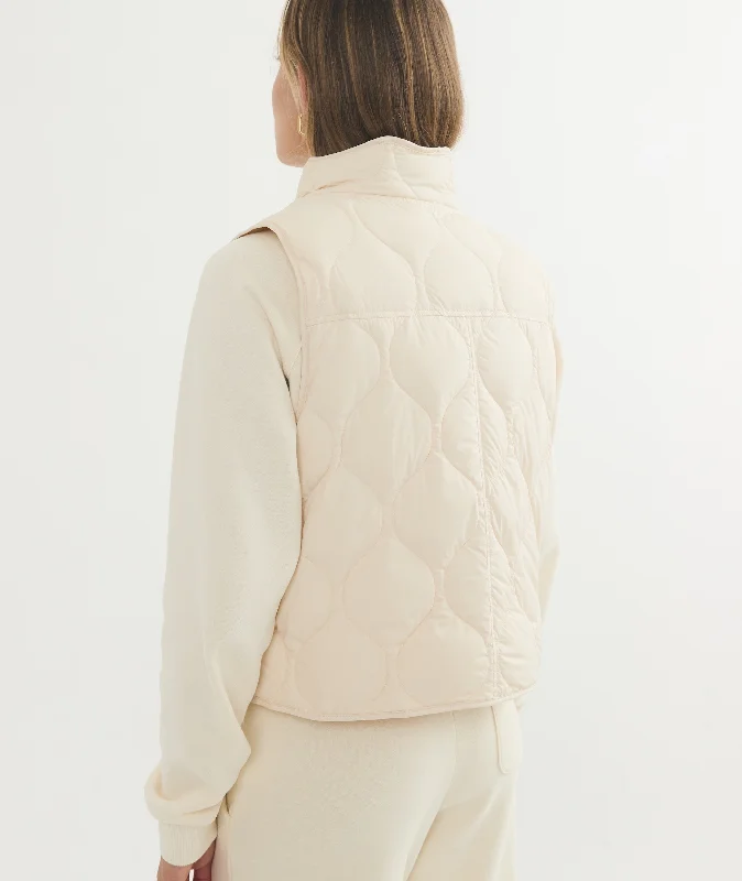 Sophia Lightweight Quilted Vest