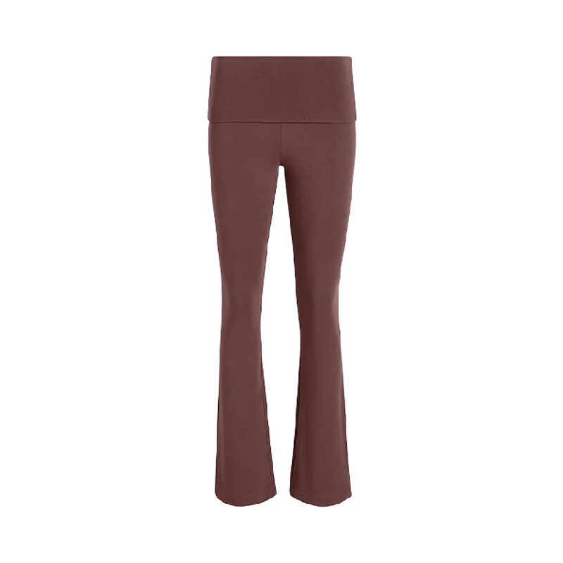 Swiftstretch Fold Over Legging | Coffee