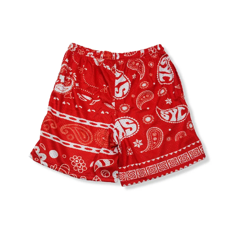 SYC Paisleys Mesh Shorts 