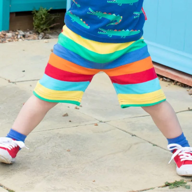 Toby Tiger Multi Stripe Shorts