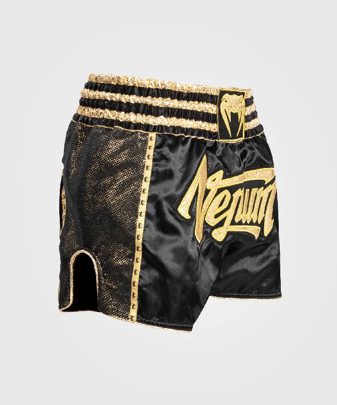 Venum Absolute 2.0 Muay Thai Shorts - Black/Gold