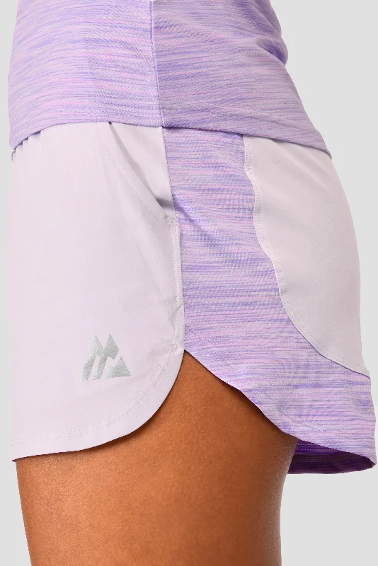 Women's Trail Panel Short - Lilac Multi