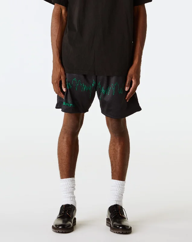 Matrix Logo Mesh Shorts