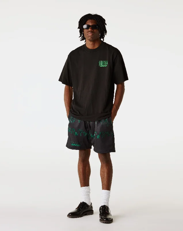 Matrix Logo Mesh Shorts