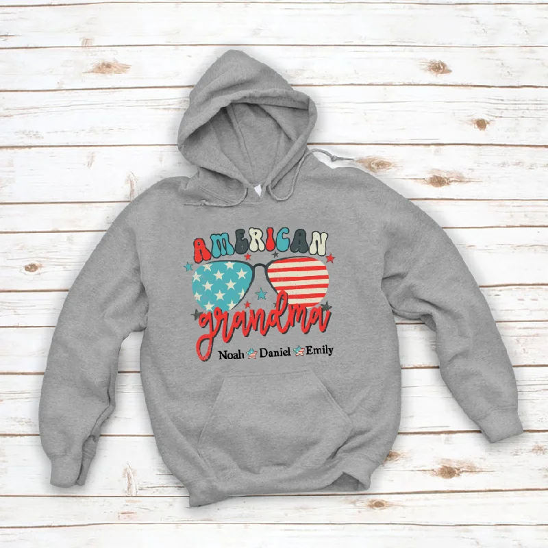 American Grandma And Kids CTH01 Hoodie