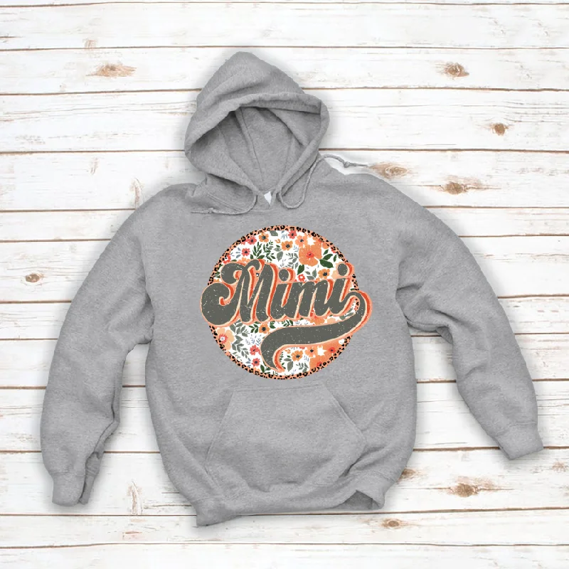 Floral Retro Mimi Mother's Day Gift CL01 Hoodie