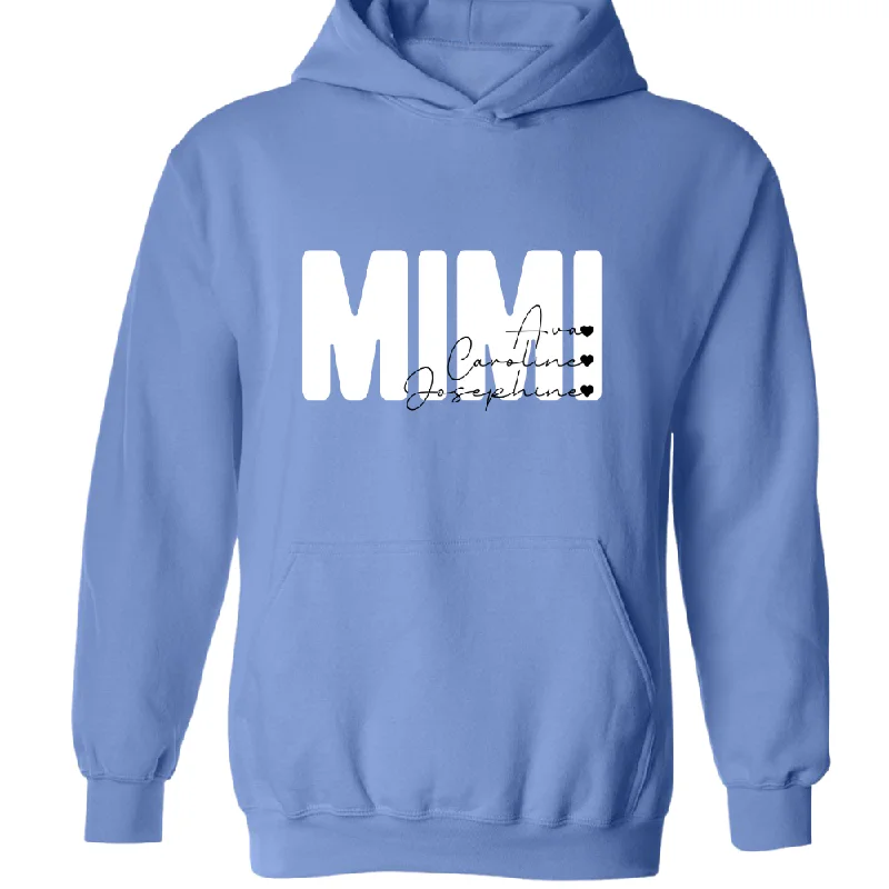 Mimi And Grandkids, Gift For Grandma TH Hoodie