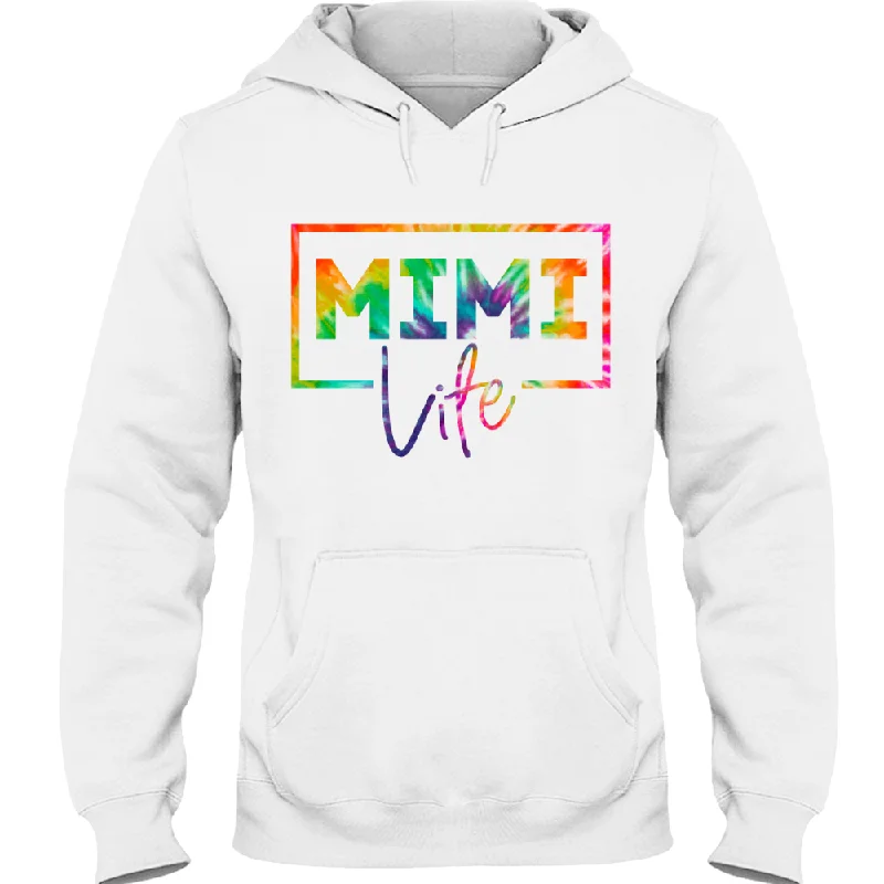 Mimi Life Tie Tye Summer Shirt, Custom Mimi Shirt, Gift For Grandma Summer TH Hoodie