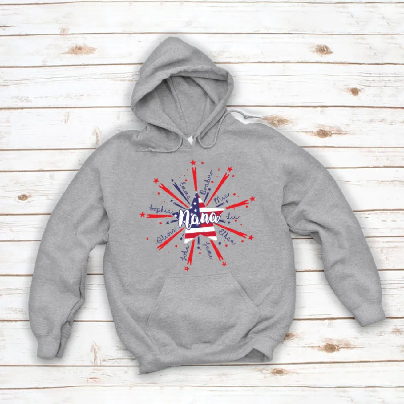 Nana Starburst 4th july american CL01 Hoodie