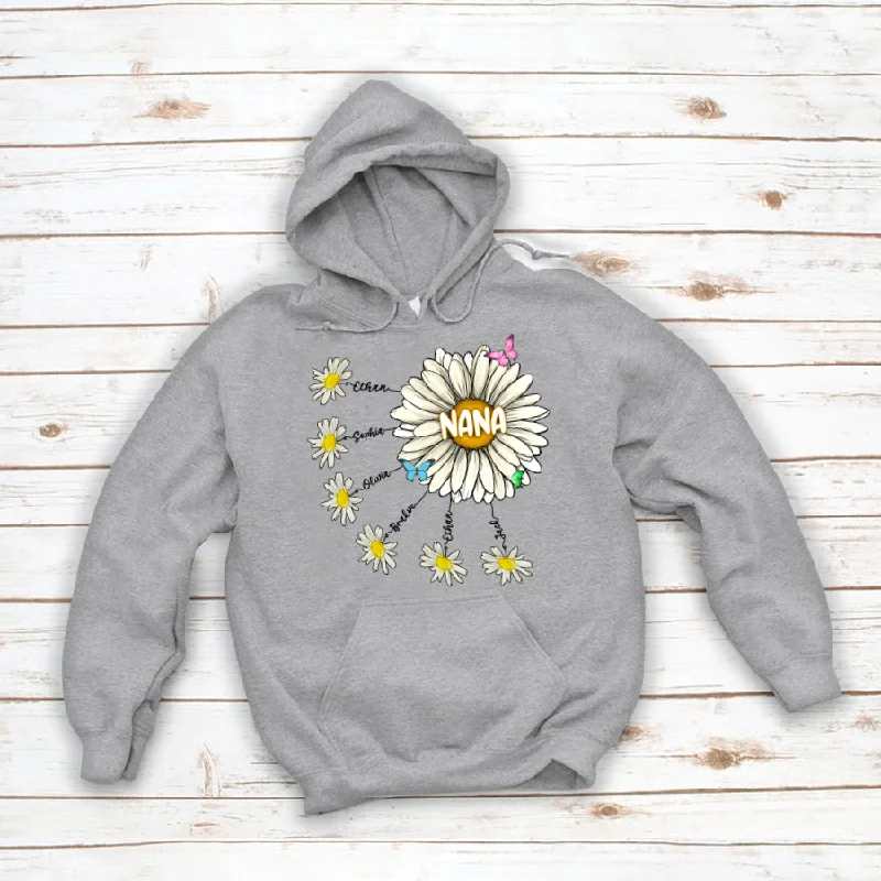 Personalized Grandma Daisy and kids CL01 Hoodie