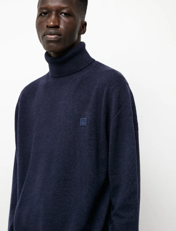 Shop the latest men’s styles at unbelievable prices.  Face Rollneck Sweater Navy