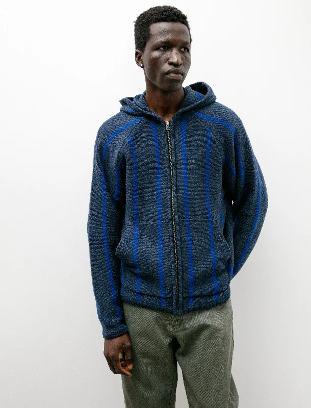 Exclusive discounts on men's fashion – shop today!  Wool Zip DR Blue Stripe