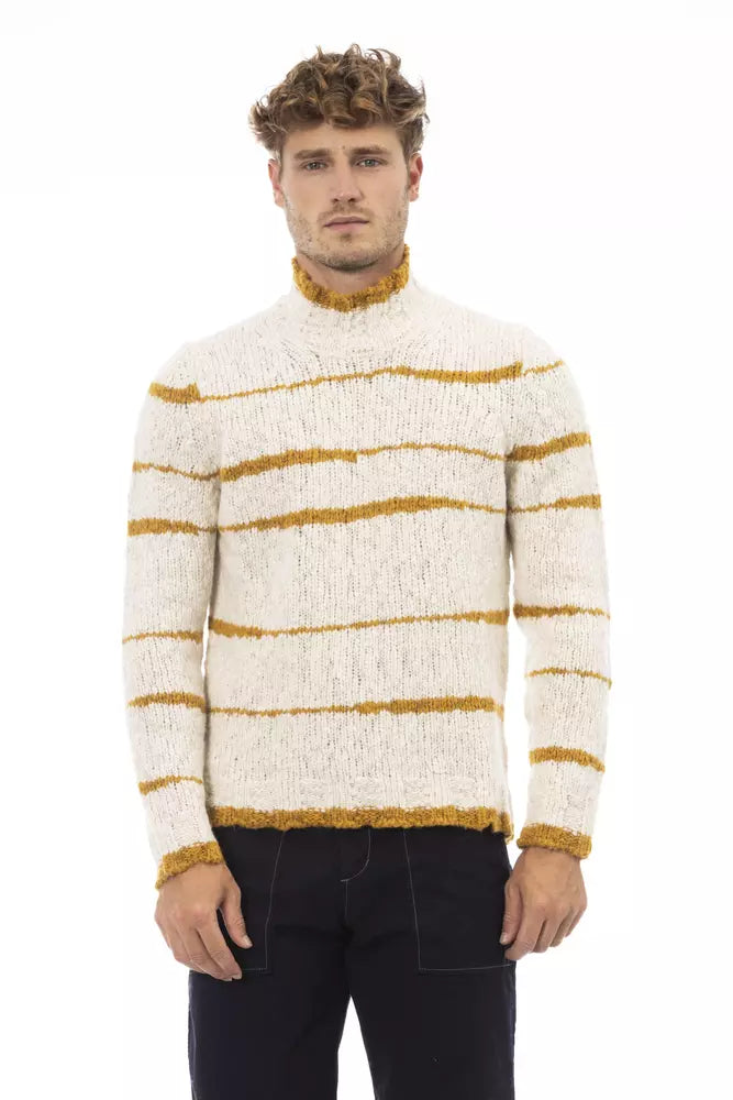 Shop stylish, comfortable men’s clothing at discounted prices. Alpha Studio Alpaca Leather Men's Sweater Shop stylish, comfortable men’s clothing at discounted prices. Alpha Studio Alpaca Leather Men's Sweater