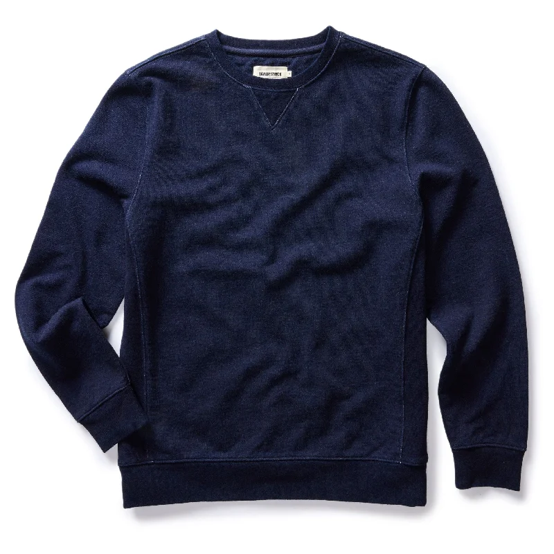 Shop men’s fashion at discount prices and save up to 70%! The Apres Crew in Rinsed Indigo Terry Shop men’s fashion at discount prices and save up to 70%! The Apres Crew in Rinsed Indigo Terry