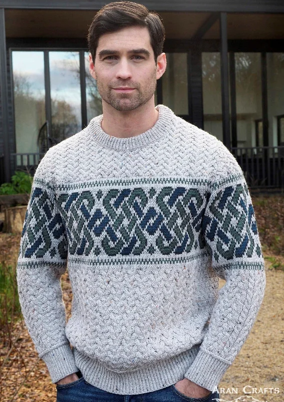 Huge savings on all categories of clothing – Shop our seasonal sale. Aran Crafts Celtic Jacquard Sweater | Oatmeal Huge savings on all categories of clothing – Shop our seasonal sale. Aran Crafts Celtic Jacquard Sweater | Oatmeal