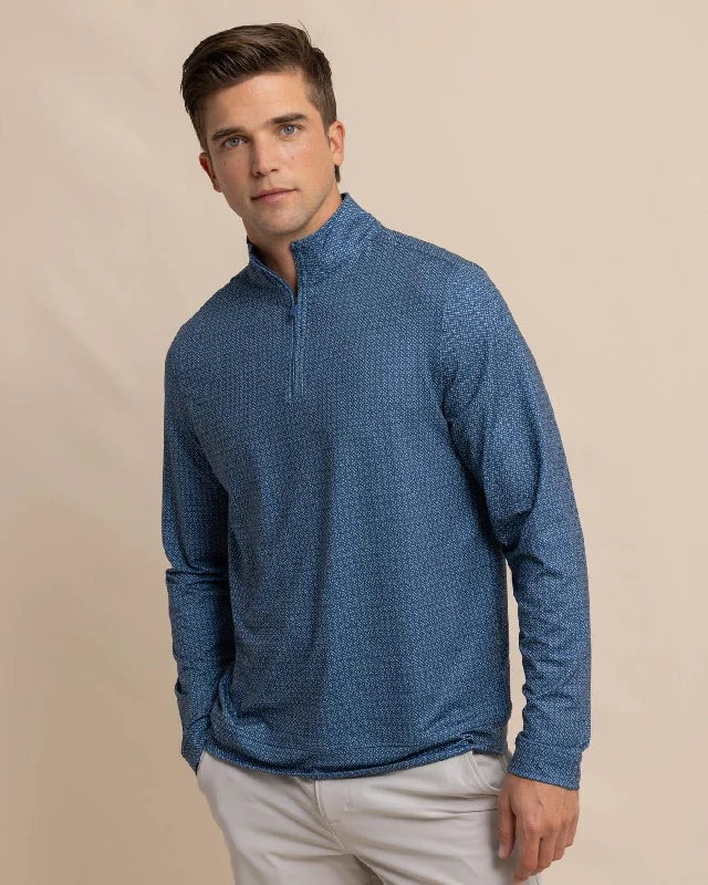 Seasonal sale  Clubbin' It Print Cruiser Quarter Zip