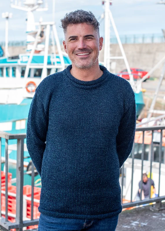 Exclusive online offer: Save 30% on all men's clothing. Donegal Roll Neck Sweater | Blackwatch Exclusive online offer: Save 30% on all men's clothing. Donegal Roll Neck Sweater | Blackwatch