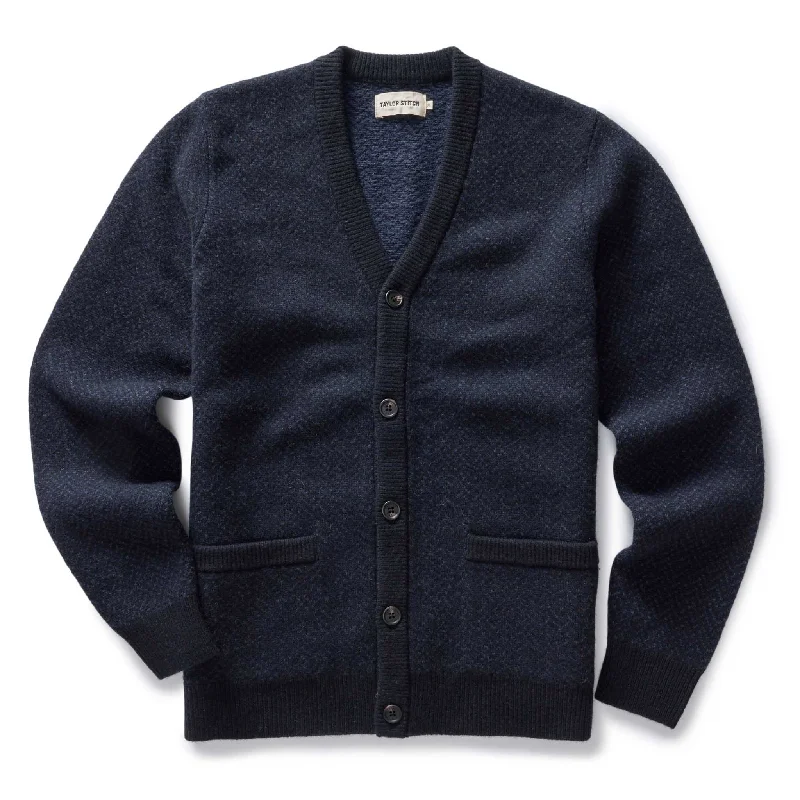 Huge savings on all categories of clothing – Shop our seasonal sale. The Eddy Cardigan in Heather Marine Herringbone Huge savings on all categories of clothing – Shop our seasonal sale. The Eddy Cardigan in Heather Marine Herringbone