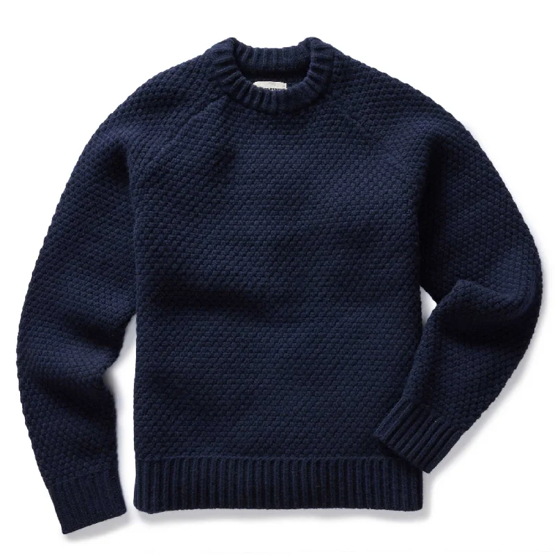Seasonal discounts on stylish clothes – Perfect for any occasion! The Fisherman Sweater in Dark Navy Merino Seasonal discounts on stylish clothes – Perfect for any occasion! The Fisherman Sweater in Dark Navy Merino