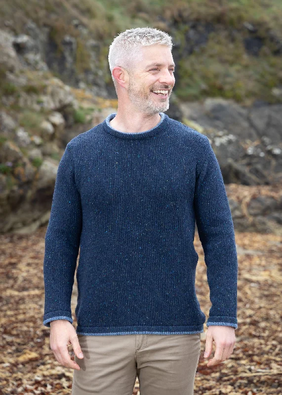 Shop the best fashion at unbeatable prices – Limited time only.  Men's Roundstone Sweater | Rich Navy
