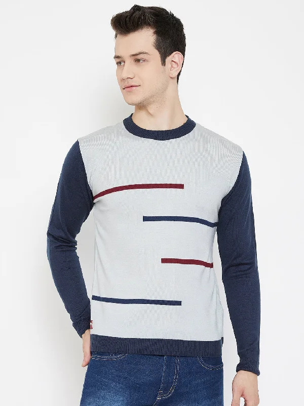 Shop now for fresh styles at discounted prices. JUMP USA Men Grey Solid Round Neck Casual Pullover Shop now for fresh styles at discounted prices. JUMP USA Men Grey Solid Round Neck Casual Pullover