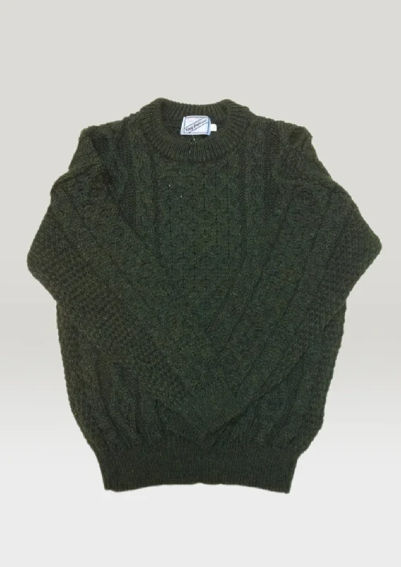 Shop affordable clothing for men – Up to 60% off! Kerry Heavy Aran Sweater | Army Green Shop affordable clothing for men – Up to 60% off! Kerry Heavy Aran Sweater | Army Green