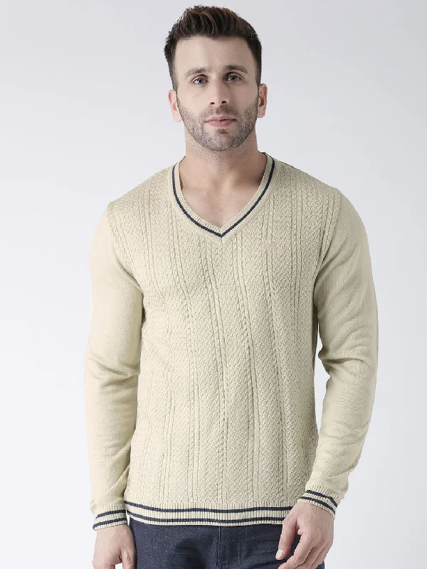 Save on trendy clothing for every season –Shoppers get exclusive deals. Men Beige self Design Pullover Save on trendy clothing for every season –Shoppers get exclusive deals. Men Beige self Design Pullover