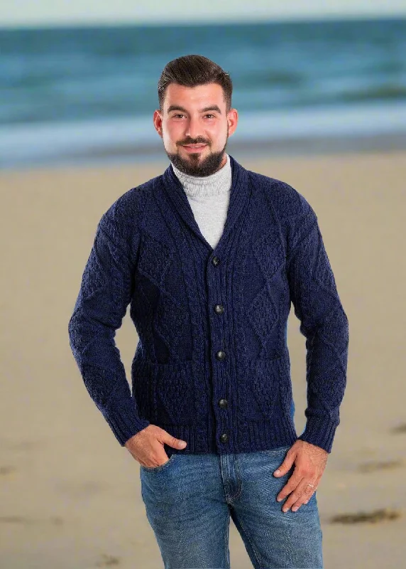 Flash discounts – men’s clothing essentials for less. Men's Shawl Button Cardigan | Blue Flash discounts – men’s clothing essentials for less. Men's Shawl Button Cardigan | Blue